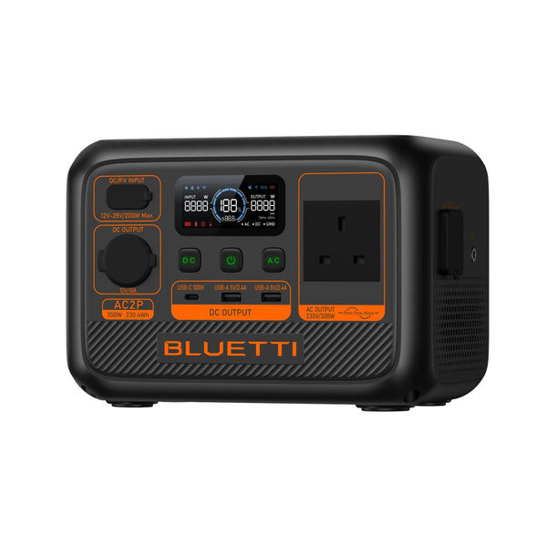 Bluetti AC2P 230Wh 300W Portable Battery Power Station