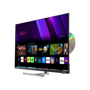 Avtex SmartPRO 23.8" HD TV Built In DVD 12v Freely Television Apps Wi-Fi Airplay