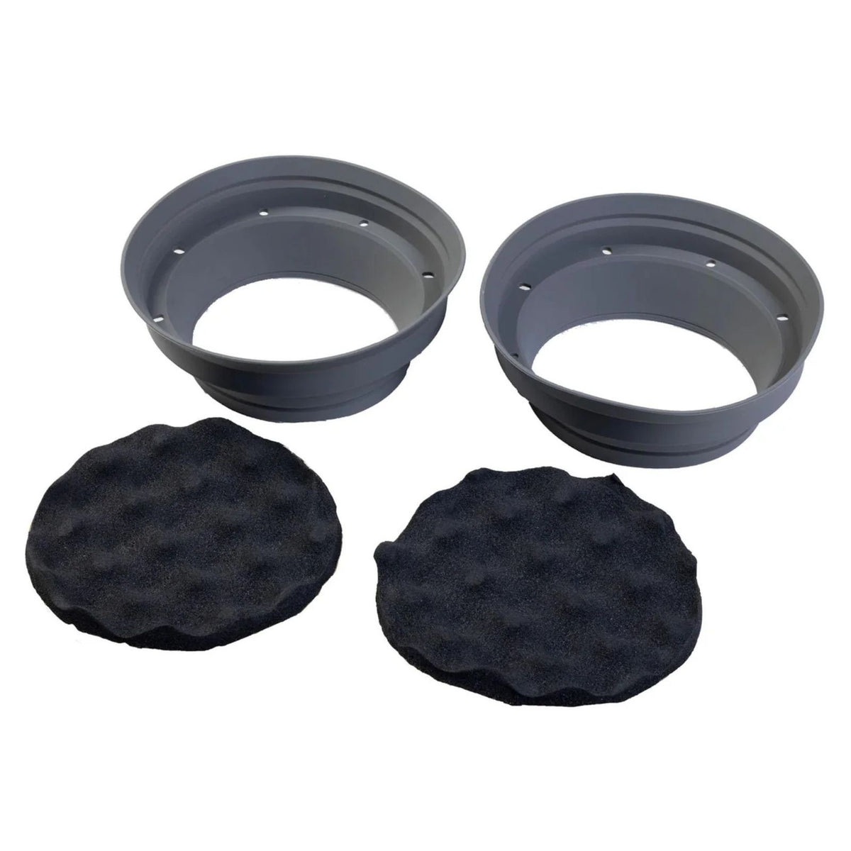Vibe AVASP8-V2 8 Inch Adjustable Rubber Speaker Baffle