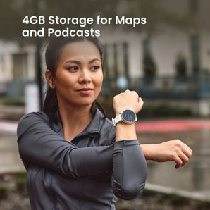 Amazfit Active 3 Premium Smart Watch Aero White AMOLED