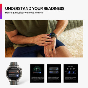 Amazfit Balance Smart Watch Midnight Black Fitness Tracker