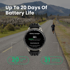 Amazfit Cheetah 2 Pro Smart Running Watch Black Titanium