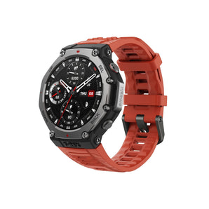 Amazfit T-Rex 3 Smart Watch Lava Red Stainless Steel