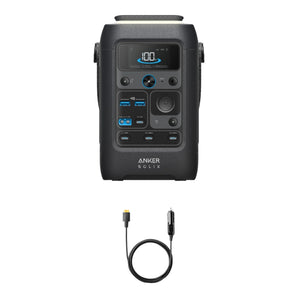 Anker SOLIX C300X DC + Car Charging Cable Bundle