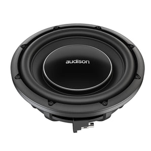 Audison Voce II AV 10 D4 II Subwoofer Dual 4ohm 10 Inch Sub 550w RMS with Grill