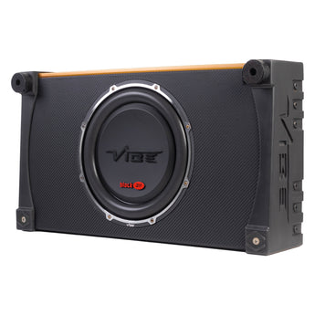 Vibe Subwoofer Enclosure Black Air MIT 12 Inch Passive Compact Car Sub 300w RMS - CEN
