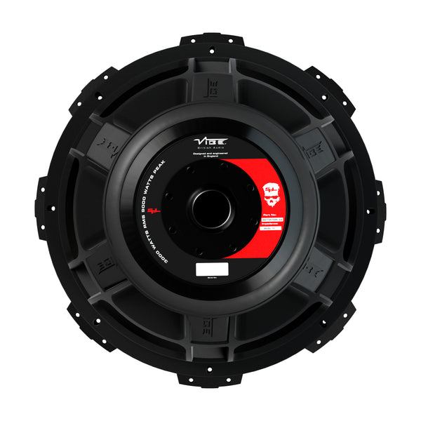 Vibe Subwoofer 15 Inch Black Death SPL Deep Bass Sub 1Ohm 3000w RMS BD15D1SPL-V4 - CEN