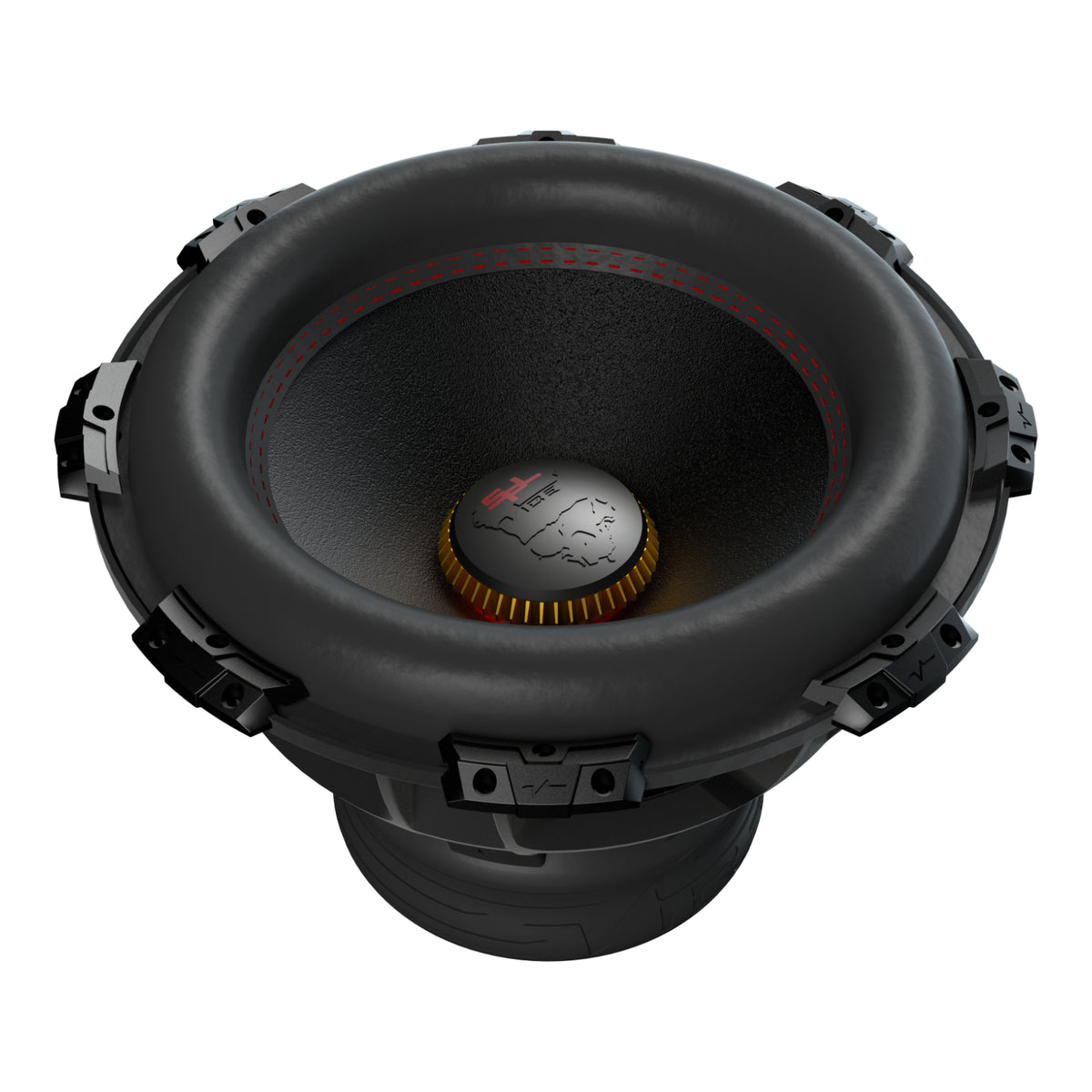 Vibe Subwoofer 15 Inch Black Death SPL Deep Bass Sub 1Ohm 3000w RMS BD15D1SPL-V4 - CEN