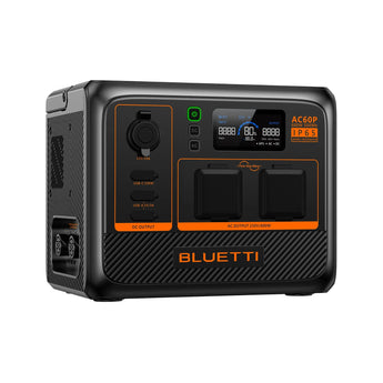 Bluetti AC60P 504Wh 600w Portable Battery Power Station LiFePO4 6 Year Warranty - CEN