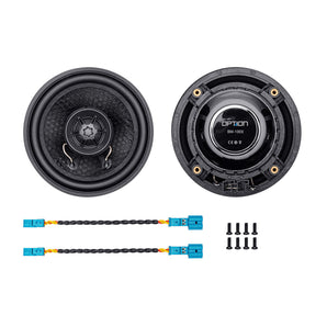 Option Audio BM-100X Plug & Play Coaxial Speakers for BMW E F and G Series