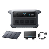Anker SOLIX C2000 Gen 2 + PS400 + Alternator Charger + Bidirectional Cable Bundle