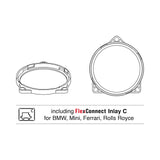 Helix Compose FlexMount 100 CFMK100 BMW.1 4 Inch Midrange Adaptor for BMW, Mini - CEN