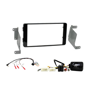 Connects 2 CTKMT12 Mitsubishi L200 Triton 2015-2021 Double DIN Installation Kit