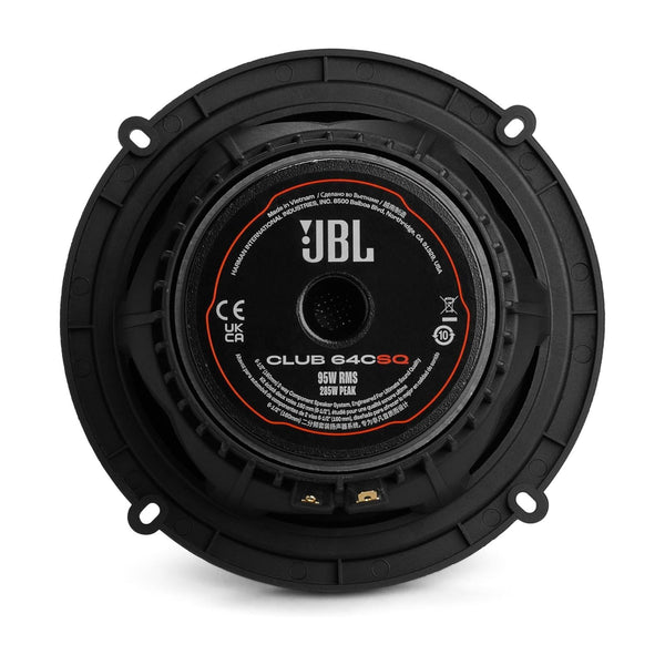 JBL Club 64CSQ 6.5″ 2 Way Component Speakers 95w RMS