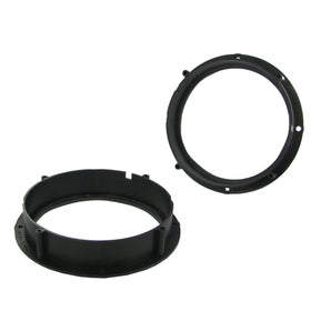 Connects 2 CT25VW12 Volkswagen T6.1 Golf MK7 6.5 Inch Speaker Collars Adaptors