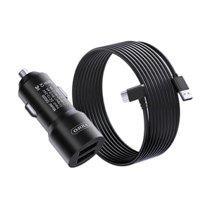 Viofo D5000 Dual USB A Cigarette Car Charger for A229 Series A119 Mini Dash Cam