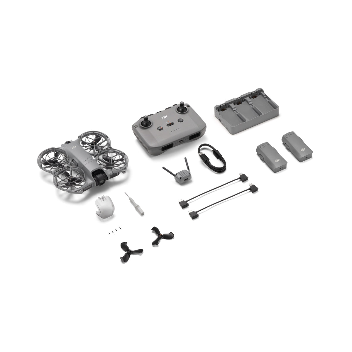 DJI Neo 2 Fly More Combo 4K Camera Drone with RC-N3 & 3 Batteries