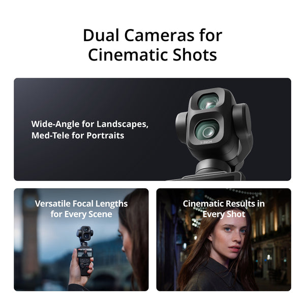 DJI Osmo Pocket 4P Standard Combo Handheld Gimbal Camera