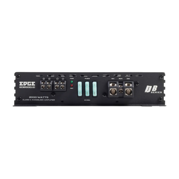 Edge DB Series EDB1000.1D-E4 Amp Class D 1 Channel Monoblock Amplifier 1000w RMS