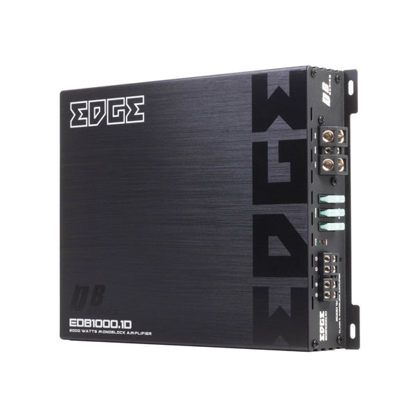 Edge DB Series EDB1000.1D-E4 Amp Class D 1 Channel Monoblock Amplifier 1000w RMS
