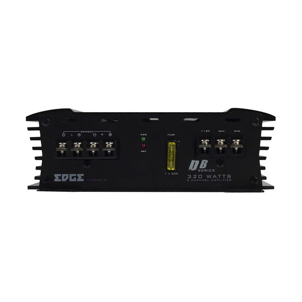 Edge DB Series EDB80.2LITE-E2 Amp Class AB 2 Channel Amplifier 160w RMS