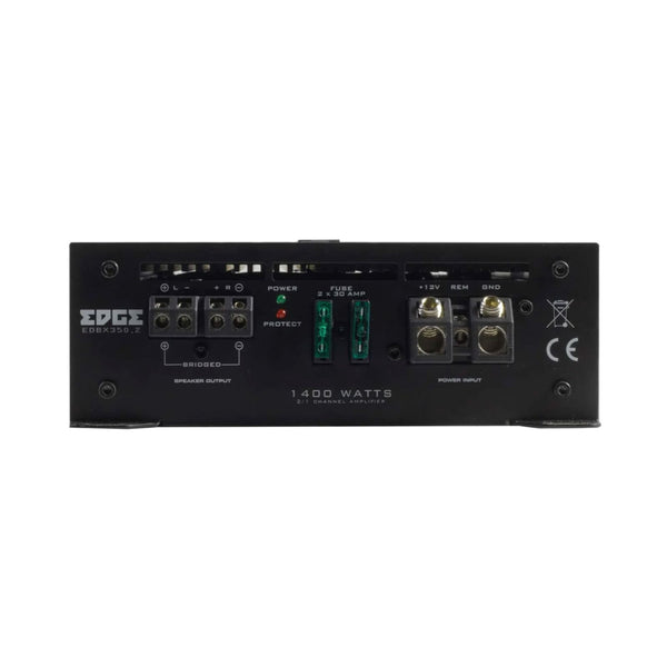 Edge DBX Series EDBX350.2-E1 Amp Class AB 2 Channel Amplifier 700w RMS