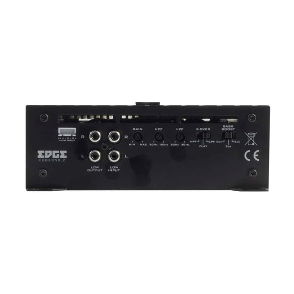 Edge DBX Series EDBX350.2-E1 Amp Class AB 2 Channel Amplifier 700w RMS
