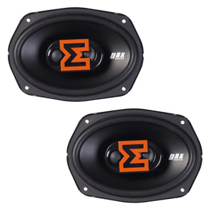 Edge DBX Series EDBX69-E1 3 Way Coaxial Speakers 6x9 Inch 150w RMS Pair