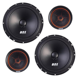 Edge DBX Series EDBX6C-E1 2 Way Component Speakers 6.5 Inch 100w RMS Pair