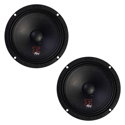 Edge DBX Series EDBXPRO6-E2 Pro Audio Midrange Speakers 6.5 Inch 175w RMS Pair