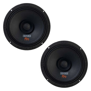 Edge DBX Series EDBXPRO6W-E0 Pro Audio Midrange Speakers 6 Inch 150w RMS Pair