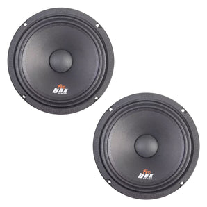 Edge DBX Series EDBXPRO8-E4 Pro Audio Midrange Speakers 8 Inch 200w RMS Pair