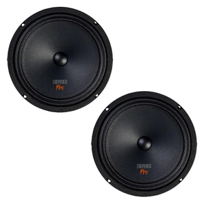 Edge DBX Series EDBXPRO8N-E9 Pro Audio Midrange Speakers 8 Inch 110w RMS Pair