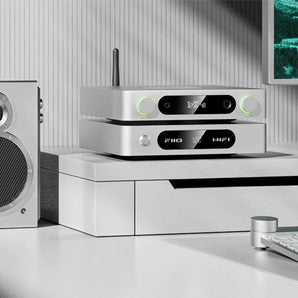 Fiio K13 R2R Compact Desktop DAC and Headphone Amplifier Bluetooth Hi-Res Silver - CEN