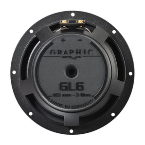 Brax Graphic GL6 MK2 6.5 Inch High End Mid Woofer 100w RMS Pair