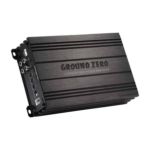 Ground Zero Hydrogen GZHA Mini Four 4 Channel Class D Compact Amplifer 320w RMS