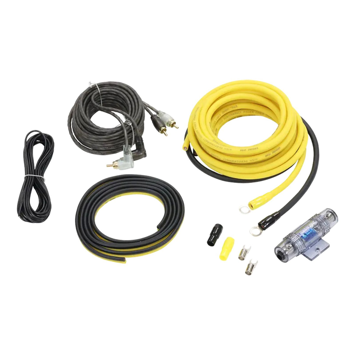 Ground Zero GZPK 10XLC-II 10mm² Power Wire Cable Kit 7 AWG