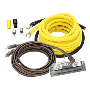 Ground Zero GZPK 35X-II 35mm² High Quality Cable Kit 2 AWG