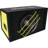 Ground Zero Radioactive GZRB 30SPL Vented 12" SPL Subwoofer Loaded Enclosure - CEN