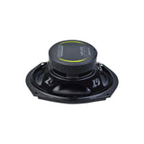 Ground Zero Radioactive GZRF 69SQX 6x9 Inch 3 Way Coaxial Speakers 130w RMS - CEN