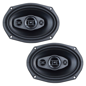 Ground Zero GZRF 69SQX 6x9″ Coaxial Speakers 130w RMS