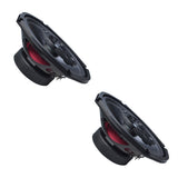 Ground Zero Radioactive GZRF 69SQX 6x9 Inch 3 Way Coaxial Speakers 130w RMS - CEN