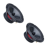Ground Zero Radioactive GZRK 165SQX 6.5 Inch High Power Mid Bass Woofer 120w RMS - CEN