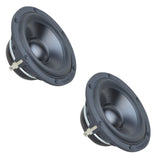 Ground Zero Radioactive GZRM 80SQ 3.15 Inch 80mm Midrange Speakers 50w RMS - CEN