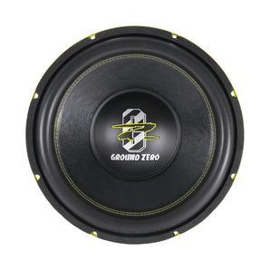 Ground Zero GZRW 15XSPL 15″ Dual 2 Ohm Subwoofer 1200w RMS
