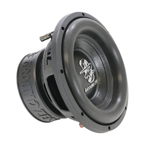 Ground Zero GZRW 25-D2 10″ Dual 2 Ohm Subwoofer 600w RMS