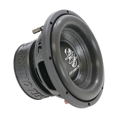 Ground Zero GZRW 25-D2 10″ Dual 2 Ohm Subwoofer 600w RMS