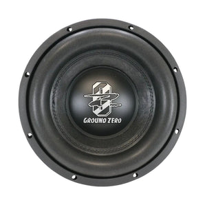 Ground Zero GZRW 25-D2 10″ Dual 2 Ohm Subwoofer 600w RMS