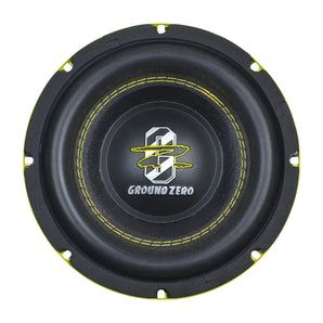 Ground Zero GZRW 8XSPL 8″ Dual 2 Ohm Subwoofer 500w RMS