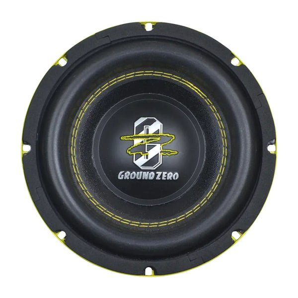 Ground Zero GZRW 8XSPL 8″ Dual 2 Ohm Subwoofer 500w RMS